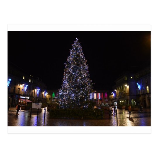 Christmas Tree in Dundee Postcard