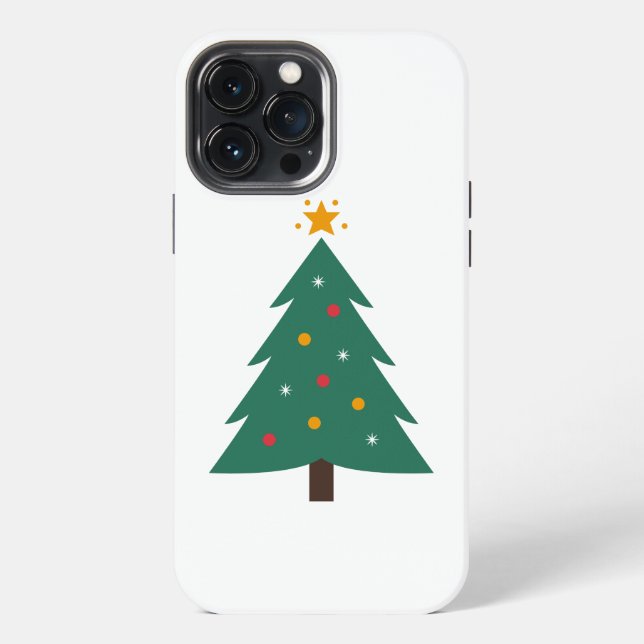 Christmas Tree Iphone 13 pro max Cases (Back)