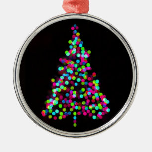 Christmas Tree Jewels Metal Tree Decoration