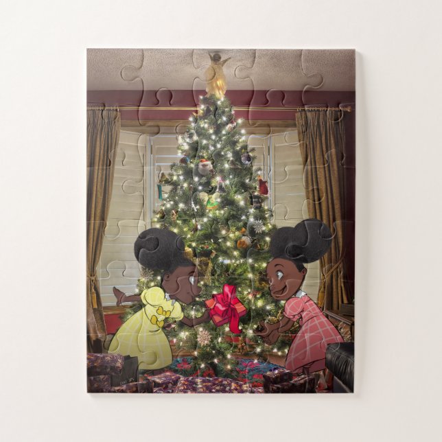 Christmas Tree Jigsaw Puzzle (Vertical)