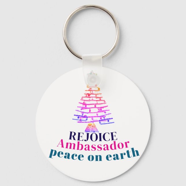 Christmas Tree Key Ring (Front)