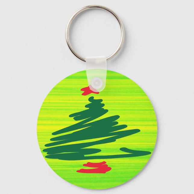 Christmas Tree Key Ring (Front)