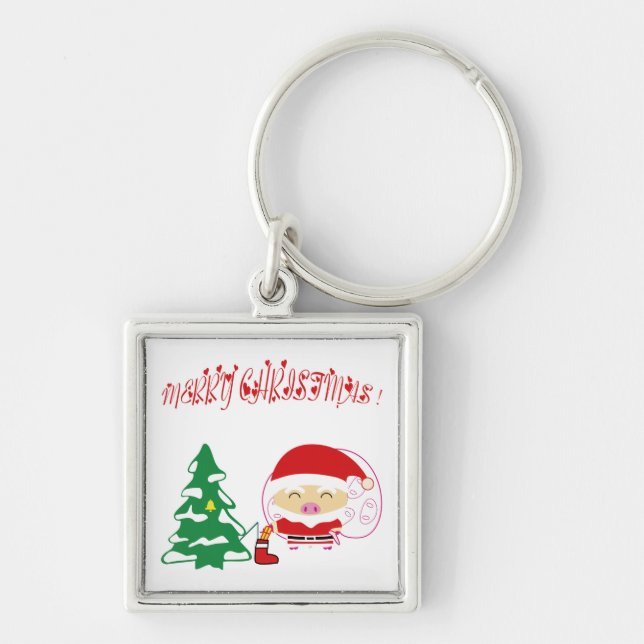 Christmas tree key ring (Front)