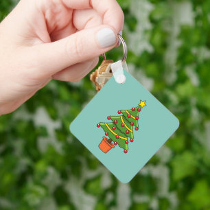 Christmas Tree Key Ring
