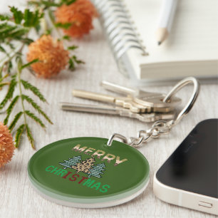 Christmas Tree Key Ring