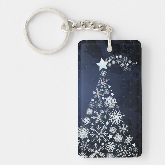 Christmas tree, keychain (Front)