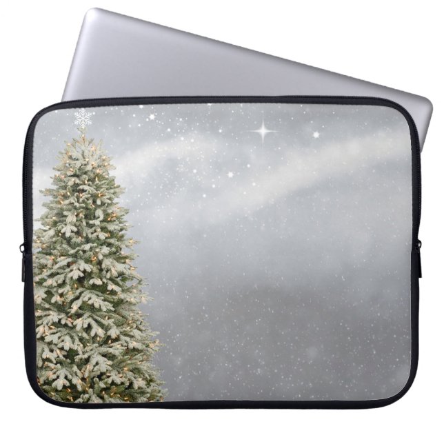 Christmas tree laptop sleeve (Front)
