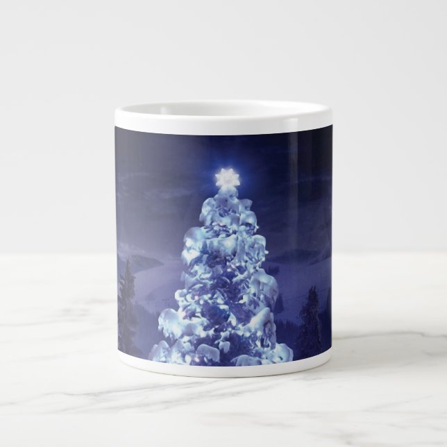 Christmas Tree  Large Coffee Mug (Front)
