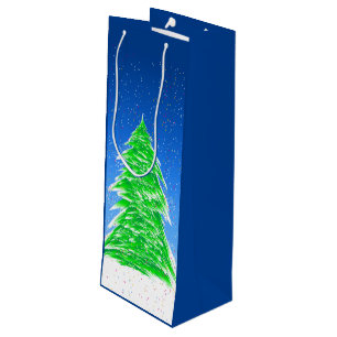 Christmas Tree Large Gift Bag