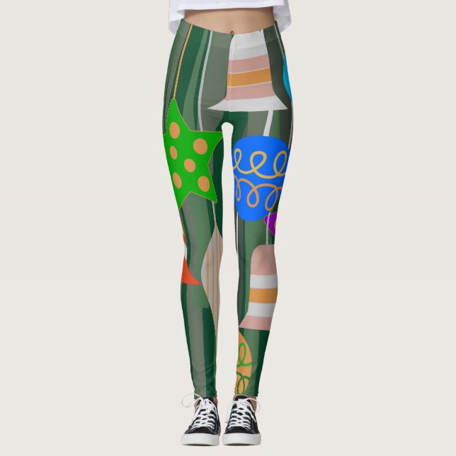 Christmas Tree Leggings (Front)