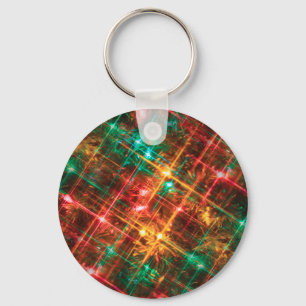 christmas tree lights key ring