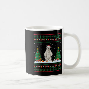 Christmas Tree Lights Lar Bear Santa Ugly Xmas Swe Coffee Mug
