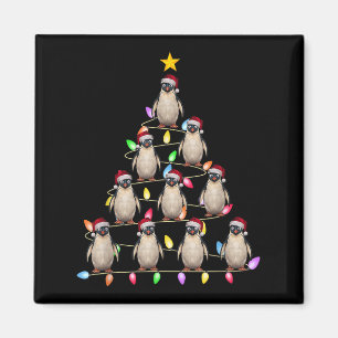 Christmas Tree Lights Men Women Santa Penguin Xmas Magnet