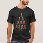 Christmas Tree Lights Santa Hat ELF Beaver Xmas Tr T-Shirt<br><div class="desc">Christmas Tree Lights Santa Hat ELF Beaver Xmas Tree</div>