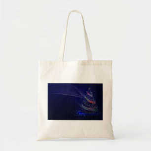 Christmas Tree Lights Stars Glowing Shining Shiny. Tote Bag