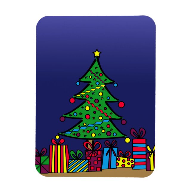 Christmas tree magnet (Vertical)