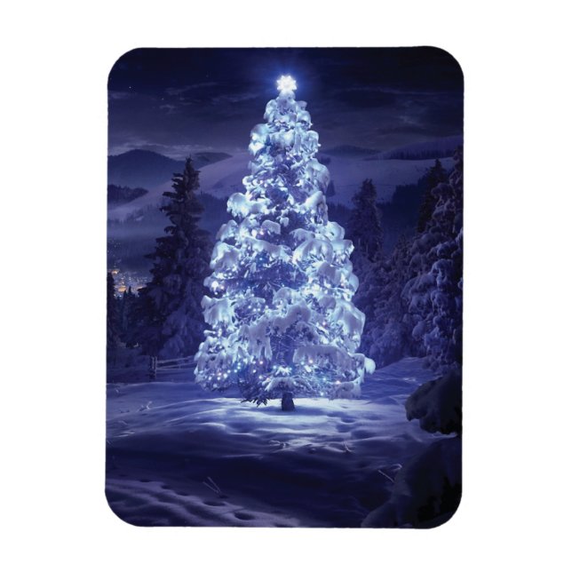 Christmas Tree  Magnet (Vertical)