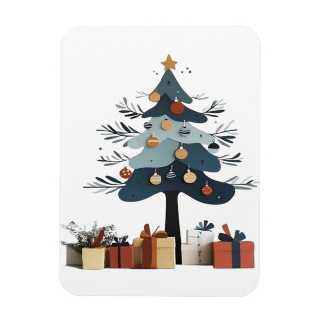 Christmas tree  magnet (Vertical)