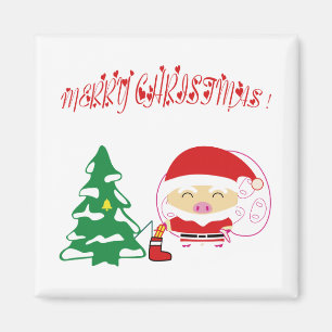 Christmas tree magnet