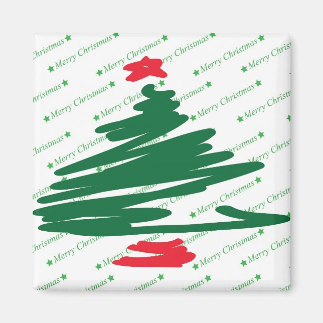 Christmas Tree Magnet (Front)