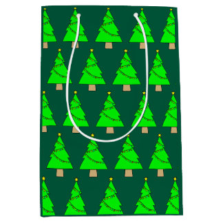 Christmas Tree Medium Gift Bag