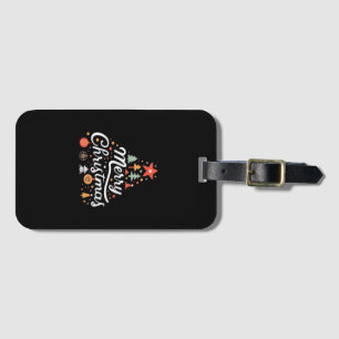 Christmas Tree Merry Christmas Classic Luggage Tag
