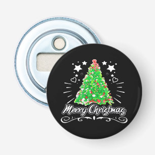 Christmas Tree Merry Christmas Essential Bottle Opener