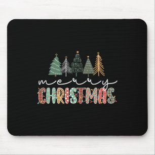 Christmas Tree Merry Christmas For Women Girls Mouse Mat
