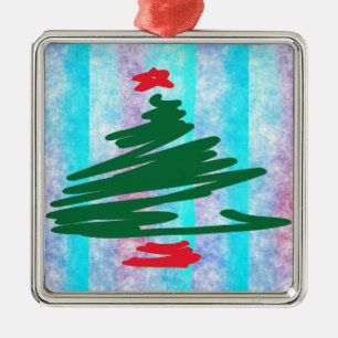 Christmas Tree Metal Tree Decoration