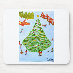 Christmas Tree Mouse Mat
