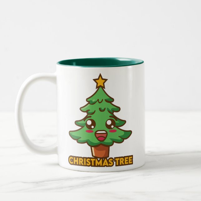 Christmas Tree Mug (Left)