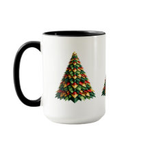 Christmas tree mug