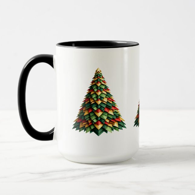 Christmas tree mug (Left)