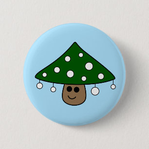 Christmas Tree Mushroom Button