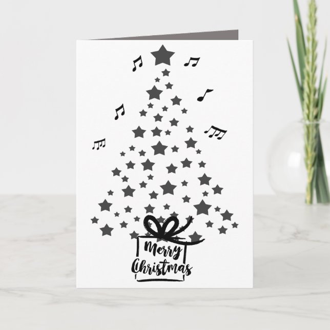 Christmas Tree Musical Notes (Front)