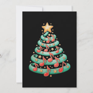 Christmas Tree Musical Notes Song Musician Xmas
