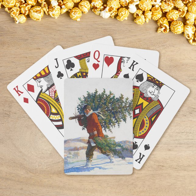 Christmas Tree |  N.C. Wyeth Playing Cards (Creator Uploaded)