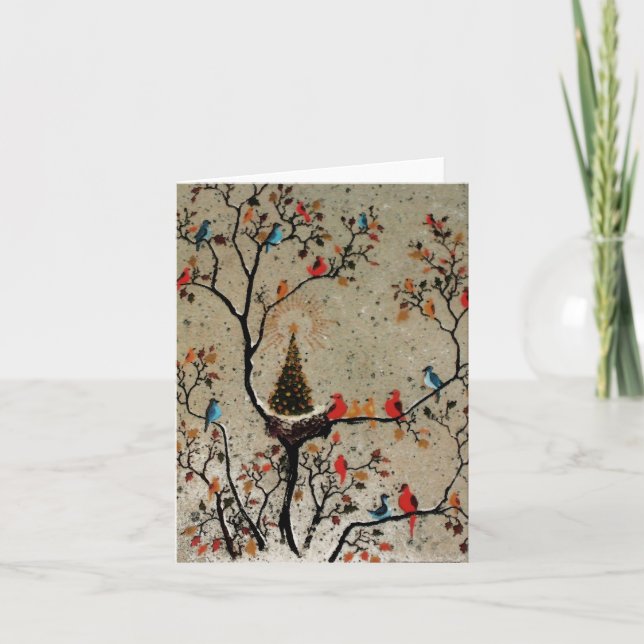 Christmas Tree Nest ~ Cards (Front)