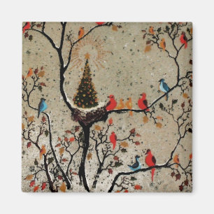 Christmas Tree Nest ~ Magnet