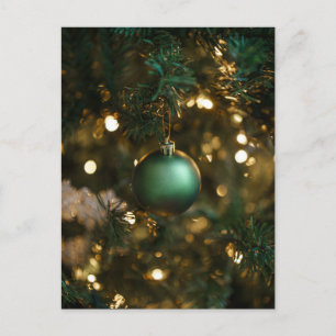 Christmas tree / New year ornament Holiday Postcard