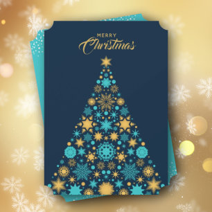 Christmas Tree Non-Photo Holiday Card
