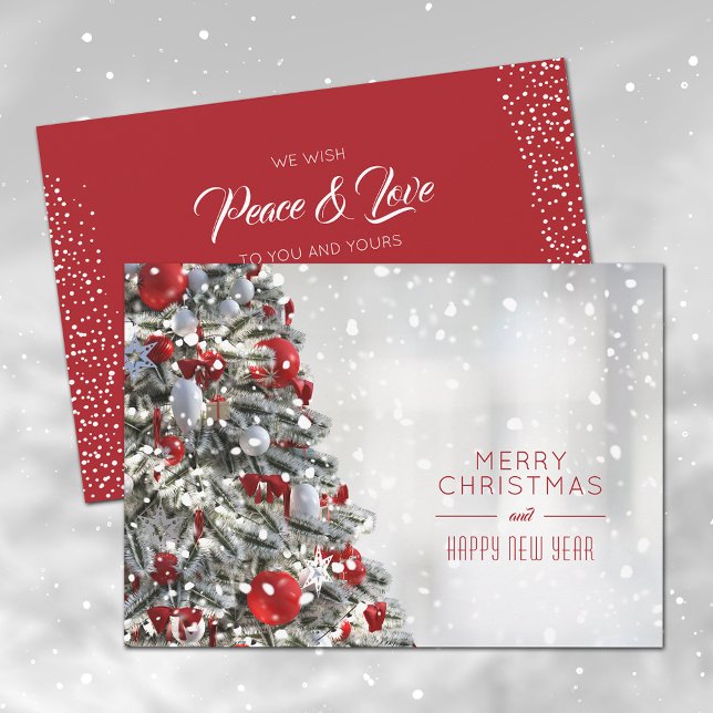 Christmas Tree Non-Photo Holiday Card (Creator Uploaded)