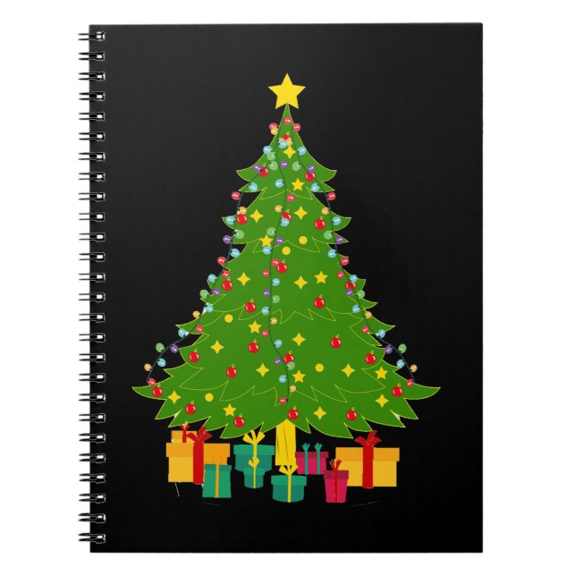 Christmas Tree Notebook (Front)