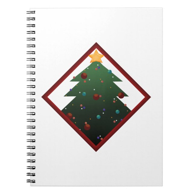 Christmas Tree Notebook (Front)