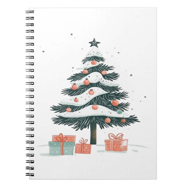Christmas tree  notebook (Front)