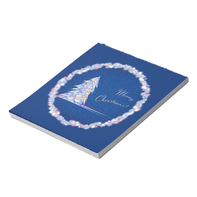 Christmas Tree Notepad (Rotated)