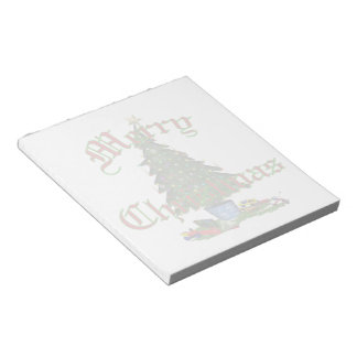 Christmas Tree Notepad 5.5x6"