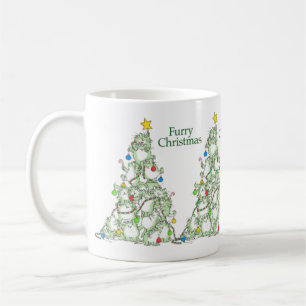 CHRISTMAS TREE OF KITTIES Sandra Boynton Coffee Mug