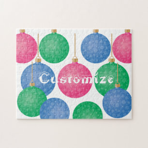 Christmas Tree Ornament Balls Thunder_Cove Jigsaw Puzzle