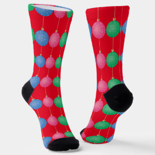 Christmas Tree Ornament Balls Thunder_Cove Socks